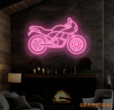 Custom Motorcycle Neon Sign – Stylish Neon Wall Art for Bikers Garage or Man Cave – Perfect Neon Decor for Motorcycle